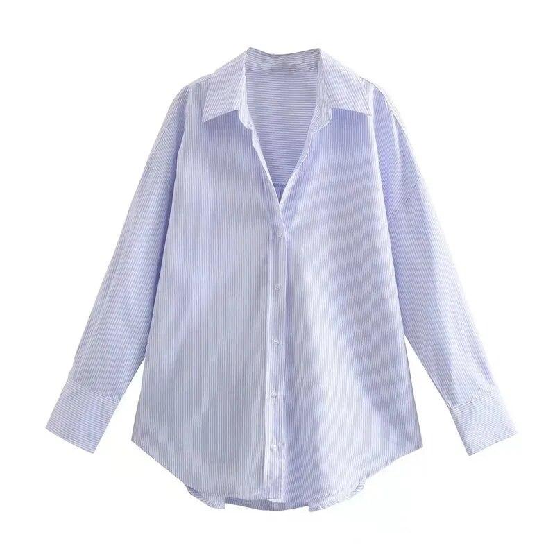 Fashion Casual Long Sleeve Office Shirt Women 2023 Multicolor Loose Simple Blouses Buttons Spring Autumn Lapel Ladies Tops 30443