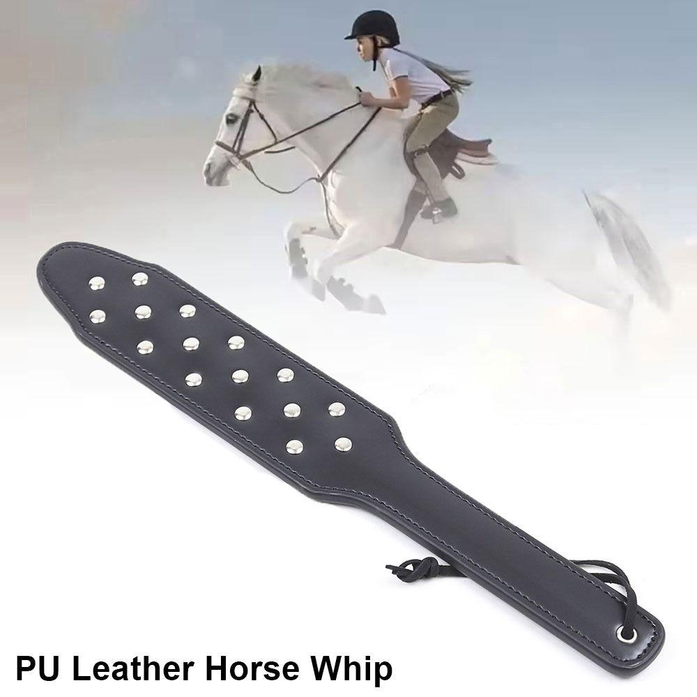 1Pcs With Handle Equestrian Training Pointer Spanking Paddles Racing Riding Crop for Horse Training