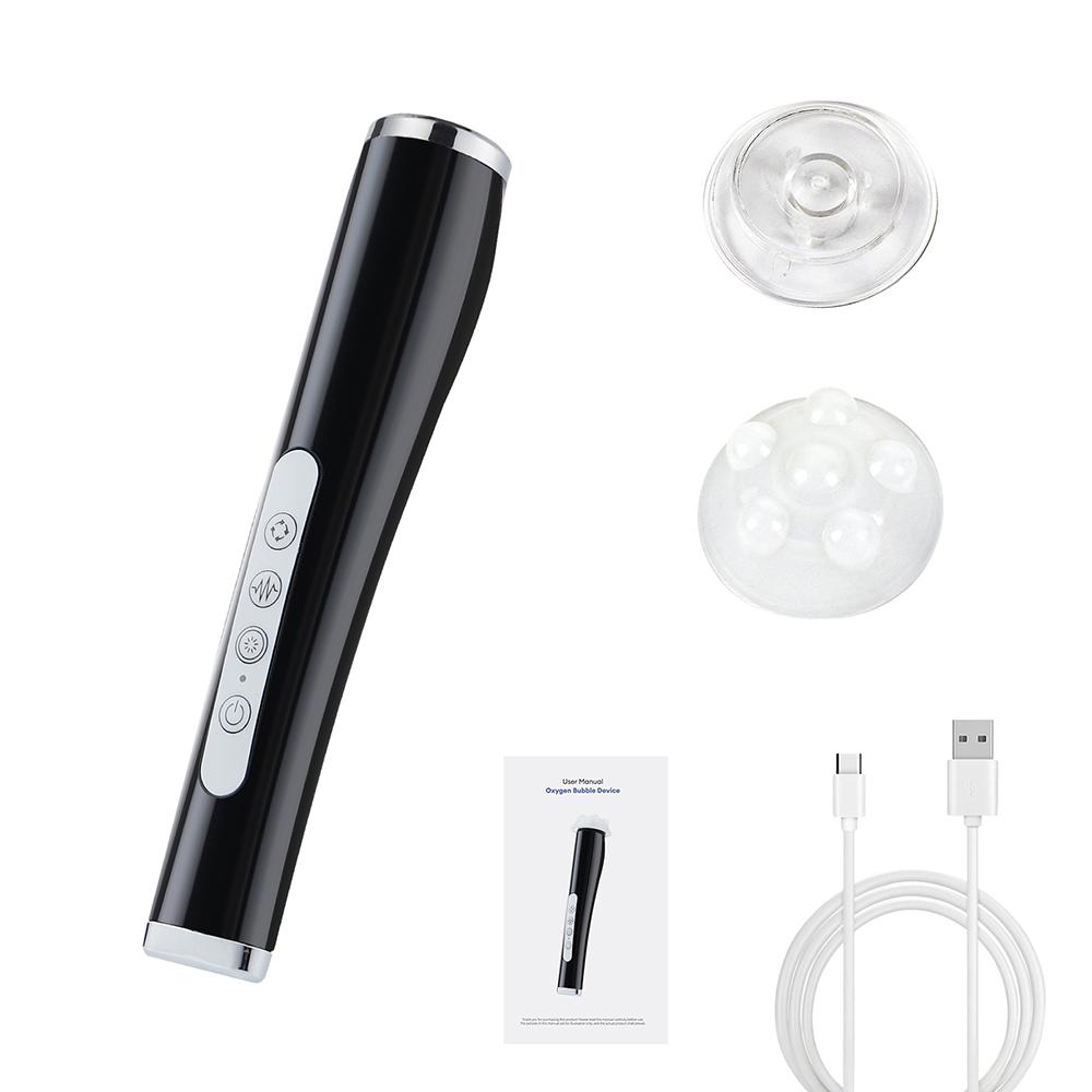 Foreverlily CO2 Bubble Pen Aqua Skin Face Cleansing SPA Beauty Device CO2 Pods Massager Portable Oxygen Bubble Facial Machine