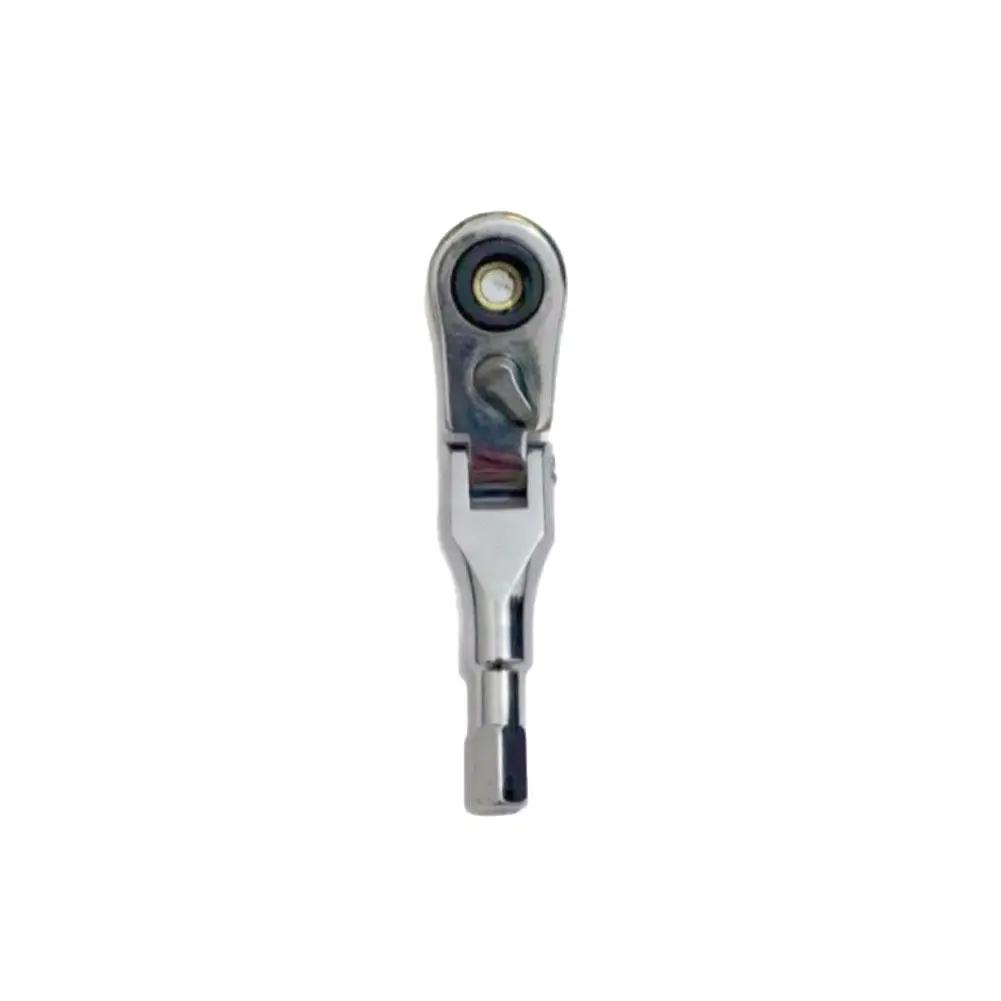 1/4 Inch Mini Ratchet Wrench Screwdriver Vanadium Steel 1 Socket In Batch Reversible 2 Socket Wrench Teeth Quick 72 R1u6