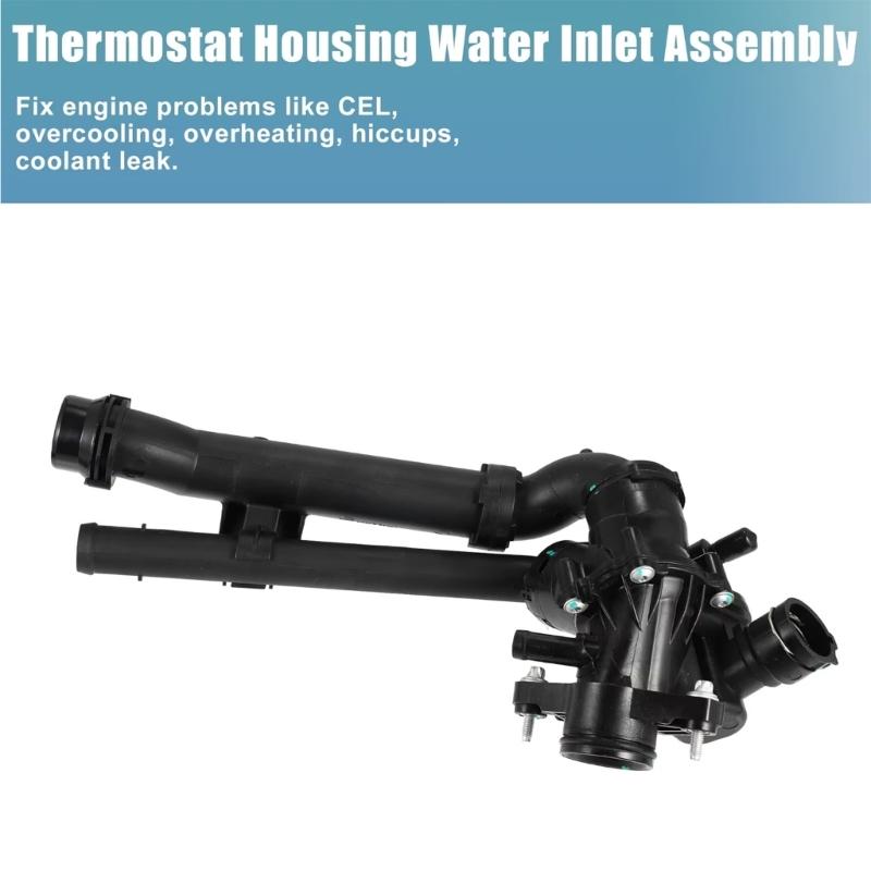Car Engine Coolant Thermostat Housing Temperature Regulation Climate Control Suitable for 2742000615 1078212 21200HG00C