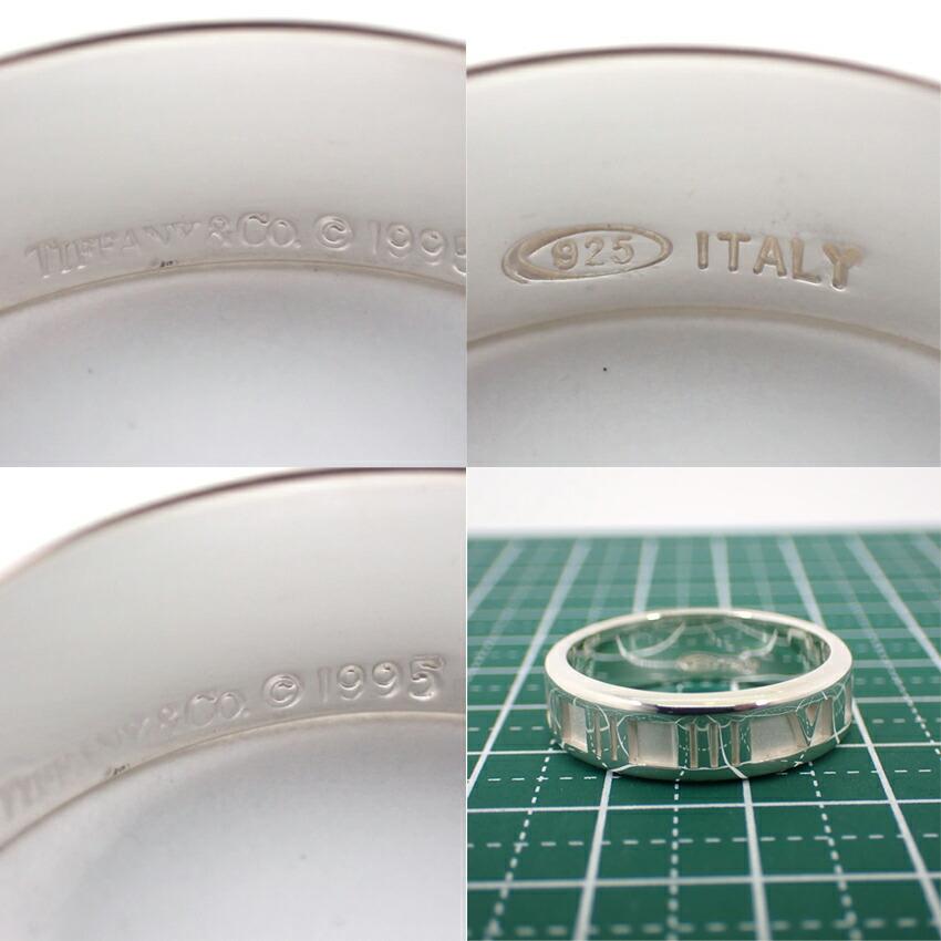 [Used] TIFFANY 925 Atlas Ring / Size 24 / J64-4