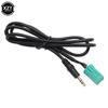Car 3.5mm Aux Cable ISO 6 Pins Male Jack Audio Suit For Renault Espace Twingo Kangoo Radio Connector