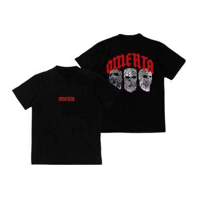 2025 Hochwertiges Omerta 47 Bedrucktes Herren Lockeres Kurzarm Rundhals T-Shirt Kann Sowohl von Männern als auch von Frauen getragen werden mit Sport-Tee