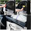 EHDIS Car Door Panel PET Cover Waterproof Gaurd Protection Glass Cleaning Window Film Tint Install Water Shield Sheet 2pcs/Pack