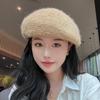 Uk Fashion Beret With Warm Breathable Material For Autumn Outdoor And Commuting