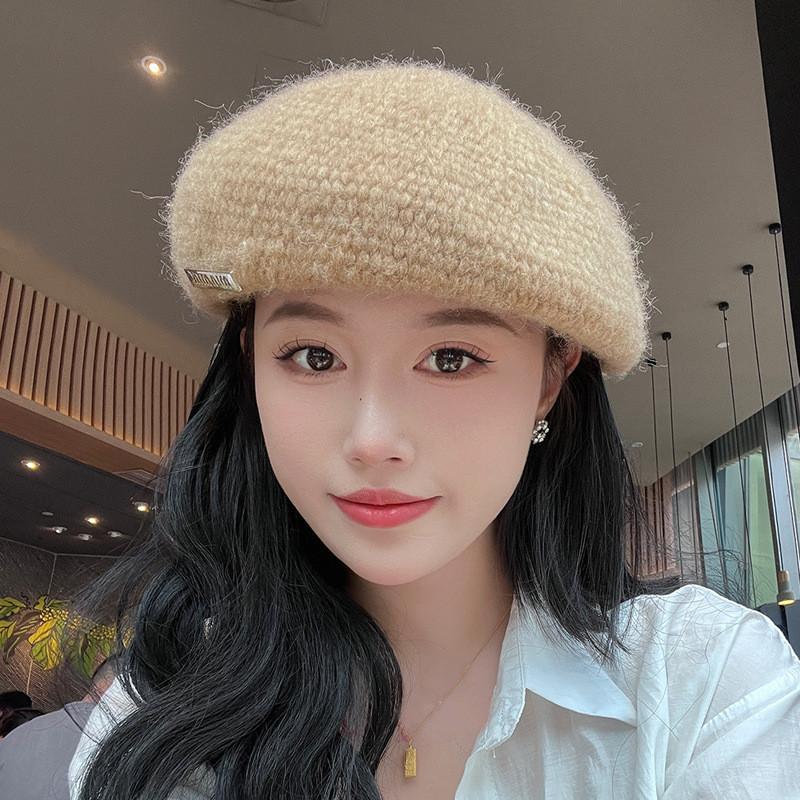 Uk Fashion Beret With Warm Breathable Material For Autumn Outdoor And Commuting