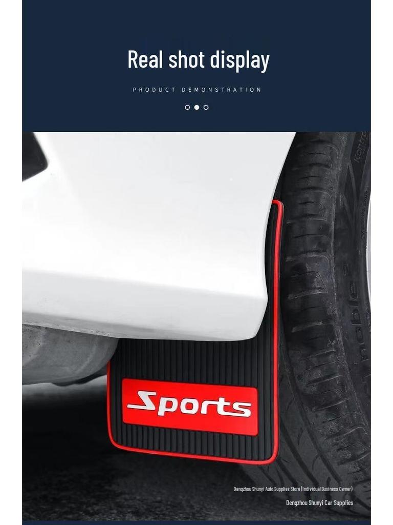 Shunyi Universal Off-Road SUV Cartoon Mudguards