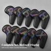 10 Pieces Golf Iron Headcover Dirt-Resistant Club Set Sturdy