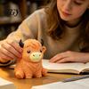 Relaxing Hand Therapy Toys Highland Cow Stress Relief Toy, Squeezable Cattle Sensory Soft Shape Toy Ball Fidget for Office Home and Classroom Anxiety