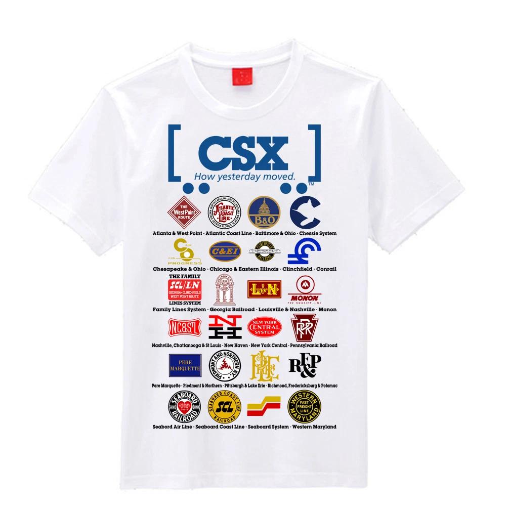 CSX Heritage Logos Train T-shirts 3XL