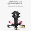 Aluminum Zinc Zinc Alloy 360 Rotatable Bike Phone Holder Adjustable Bicycle Cell Phone Bracket  Motorcycle