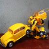 Transformation Toys Yellow Bee Hornet Warrior Movie Action Alloy Figure Robot Beetle Deformation Model Gifts BAIWEI TW1025 SS49 Kid Friendly