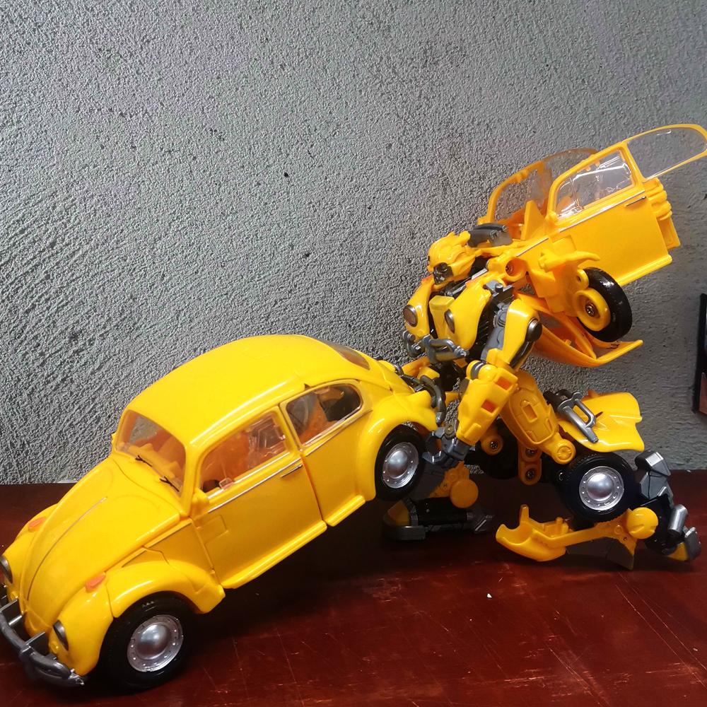 Transformation Toys Yellow Bee Hornet Warrior Movie Action Alloy Figure Robot Beetle Deformation Model Gifts BAIWEI TW1025 SS49 Kid Friendly