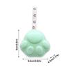 Cute Soft Baby Bath Sponge Cat Paw Shape with Lanyard Shower Balls Dead Skin Remover Baby Shower Cotton Bath Accessories