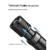 Fenglei Type-C Rechargeable Zoom LED Flashlight