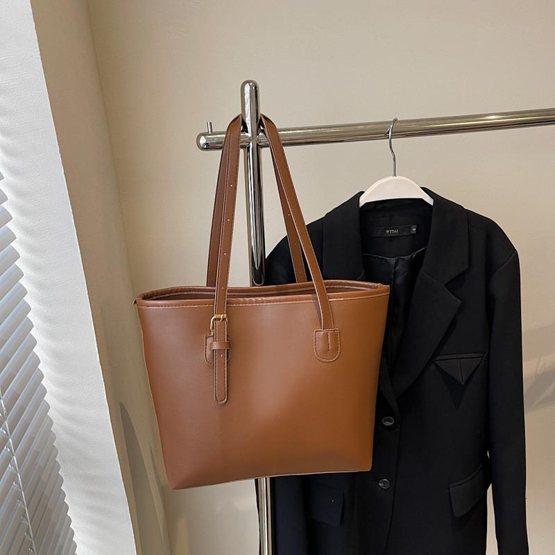 Stylish Pu Tote Bag For Women With Large Capacity Ideal For College Students And Commuters