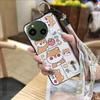 Shockproof Soft Case Phone Case For Sharp Aquos R9/SH-51E Cute Anti-dust Kickstand Waterproof Anti-knock Protective Ring