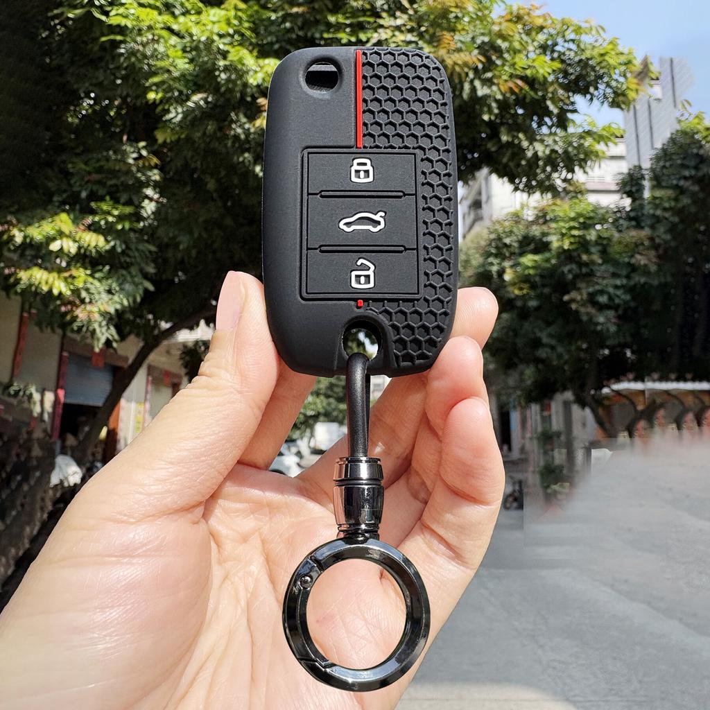 Silicone Keychain Key Case For Mg Zs Gs Mg6 E-Mg6 Emg6 Mg 5 Zs Gt Gs 350 360 750 Roewe Rx5 Key Cover Caps Holder
