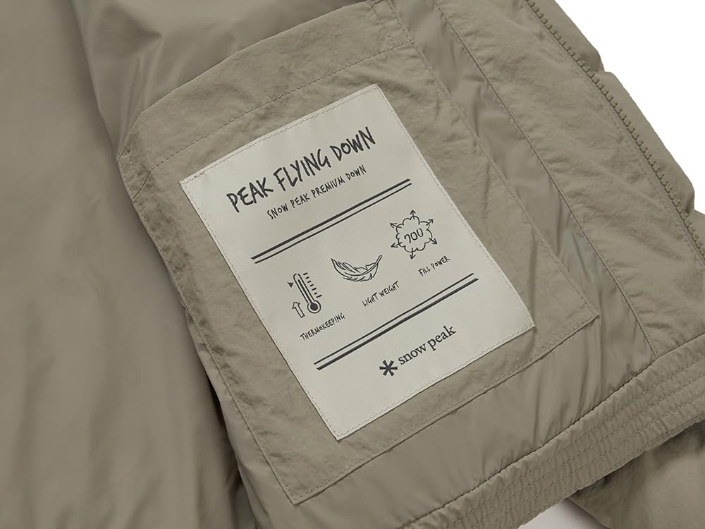 Snow Peak Land LW Down Jacket Down Size S Wmn's GS-S25WWGDJ61, Women's Outerwear, Jacket, Olive,