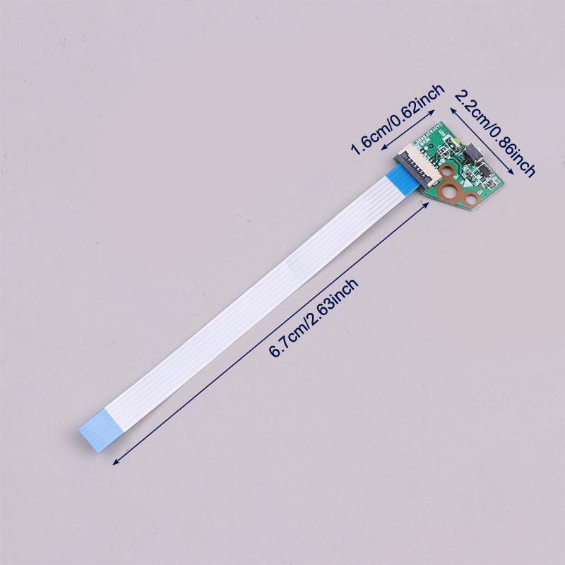 Pentru 13-Au 13-A 15-U 14-A Placă pentru buton de alimentare pentru laptop cu accesorii pentru comutator prin cablu