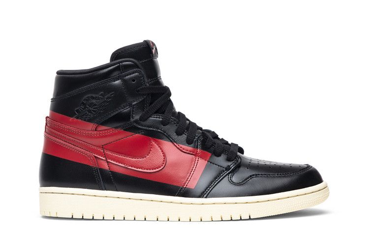 Men's Sneakers Nike Jordan 1 Retro High OG Defiant Couture Black/Gym Red-Muslin