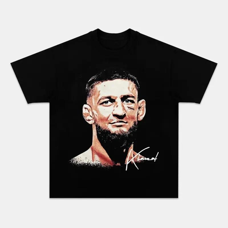 COMBATWEAR KHAMZAT CHIMAEV 3.1 TEE, Unisex Boxing T-Shirt, UFC Graphic Tees XXXXL