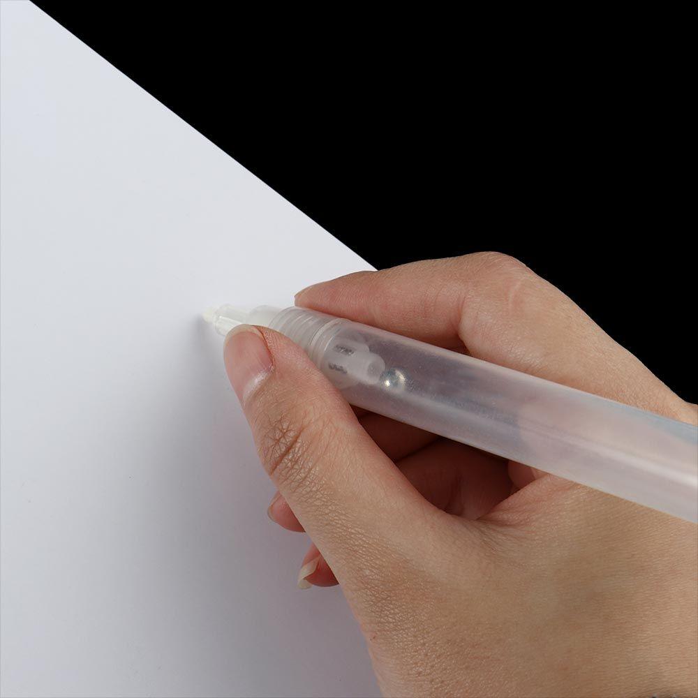 Büro 3mm 5mm 6.5mm 8mm 10mm Wiederbefüllbar Flüssigkreidefarbe Stift Fässer Graffiti Stift Röhrchen Kunststoff Leerer Stift Leere Stiftstange
