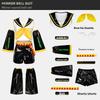 Vocaloid Kagamine Twins Cosplay Costume Set With Printed Jacket For Anime Fans