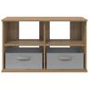 TV Stand with Drawers Artisan Oak 79 x 40 x 48 cm