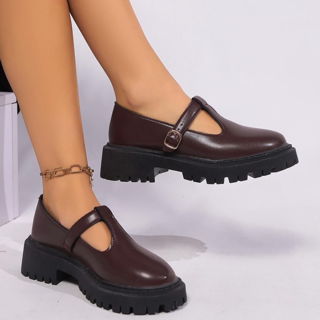 22 krásných nových retro bot na platformě, velká velikost, malé kožené boty, semiš, britský styl