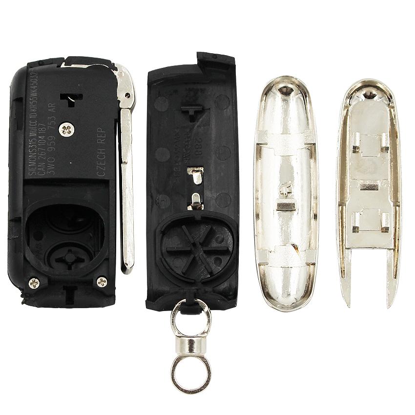 Ecusells Smart 3/4 Button Remote Key 315Mhz/ 433mhz ID46 for Bentley Continental GT GTC Flying Spur FCC KR55WK45031 KR55WK45032