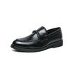 Casual leather shoes new British business pointed inner height increase CM hairstylist Doudou