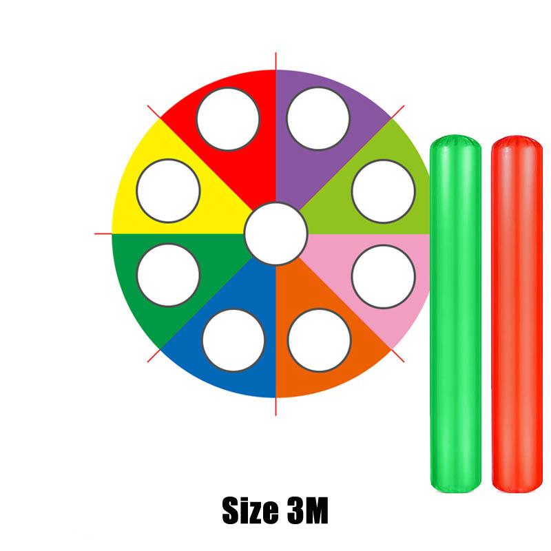 Children Games Rainbow Parachute Toy Whack A Mole Kids Play Fun Outdoor Playground Team Building Exercise Activities