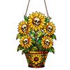 Halloween Acrylic Hanging Ornaments 2D Flat Decorations for Home Party Supplies