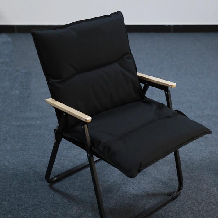 Portable Folding Cushion Seats  Camping Chair Pad Replacement Stadium Seats Pad Outdoor Chair Cotton Cushion Easy to Carry