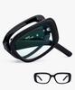 Likkeullou Rc Maye Folder Blue Light Glasses Black