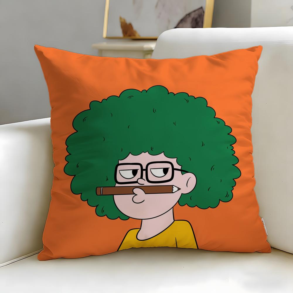 classic theme Pop Man Cushion Cover Soft & Easy-Wash Pillow Case – Versatile for Couch, Bed, Travel and Office