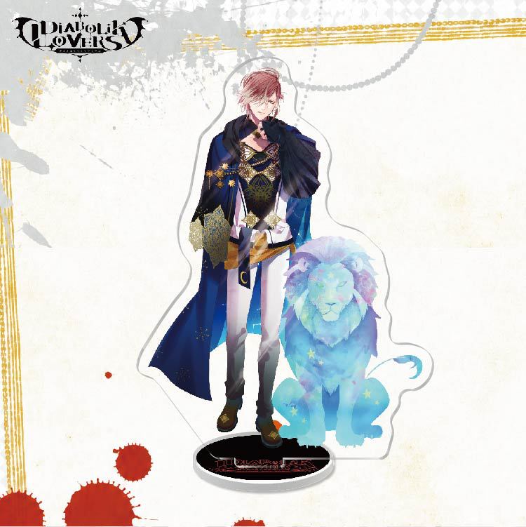 Anime game Devil Lover Reverse Roll Brother peripheral acrylic stand up Figure Stand Painted Desk Decor Ornament Gift