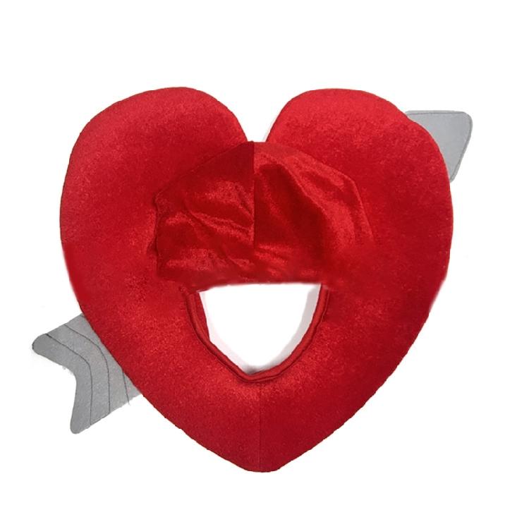 Fun Cupids Love Heart Hat Adult Valentines Party Dressingup Caps Costume Headgear
