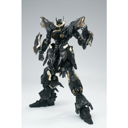 ToyBase Banshojuhen Vientiane Fusion 1/100 Tenkei Black Ver. Full Set with Alloys, Movable Armored Mecha Robot Assembly Plastic Model