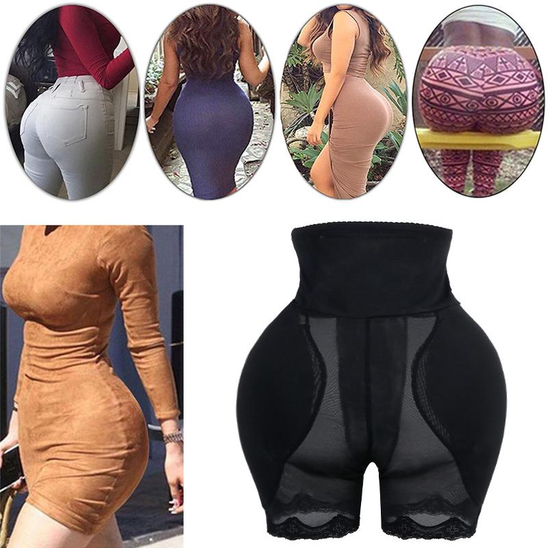 Gepolsterter Hüft-Po-Lifter-Höschen, hoher Taillentrainer für Frauen, Bauchkontrolle, Body Shaper, Hüftverstärker, Oberschenkel, schlank