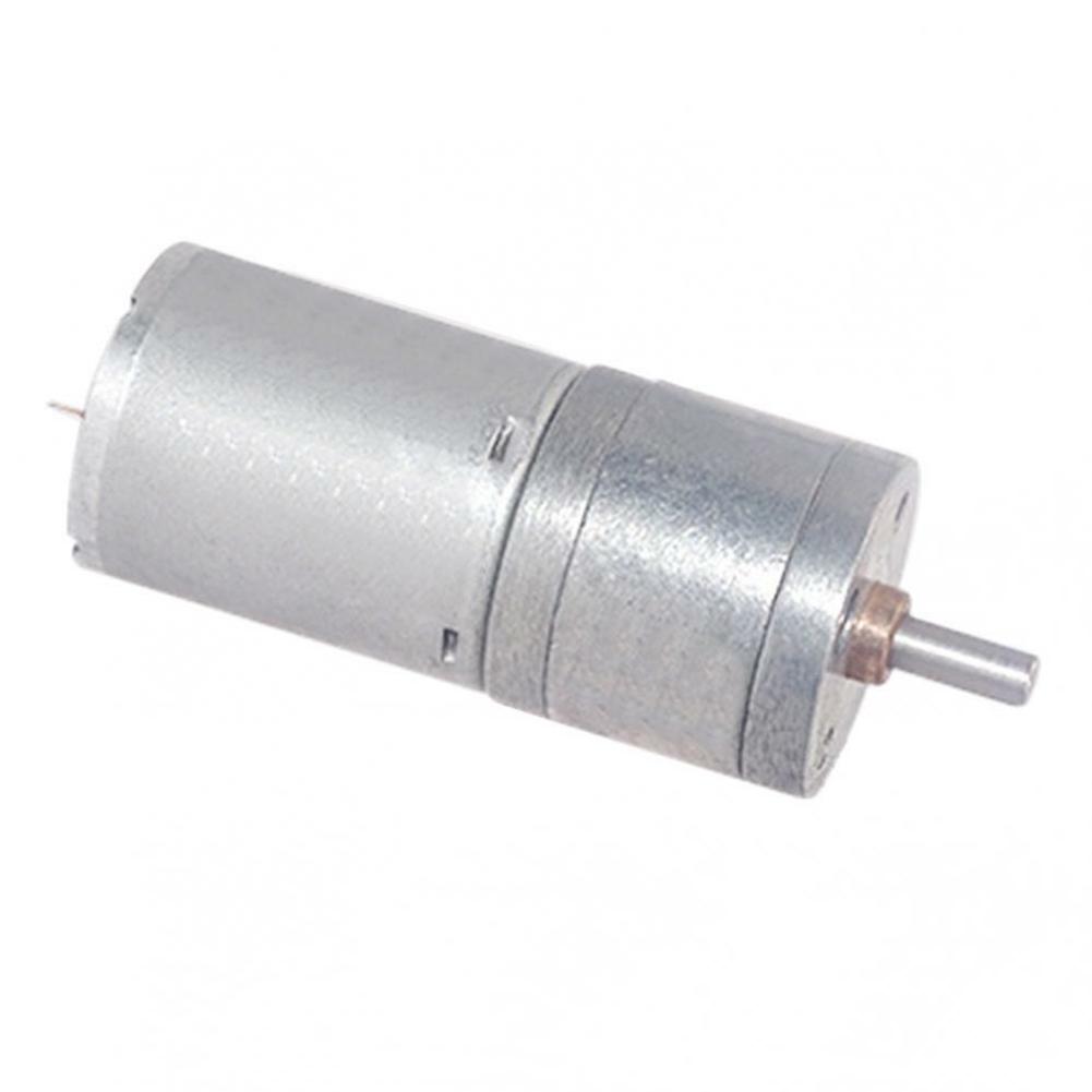 JGA25-370 12V Geared Motor DC Motor Electric Gear Motor High Torque 22 RPM, 26 RPM, 35 RPM, 58 RPM, 77 RPM, 133 RPM, 171 RPM