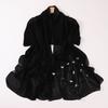 Pearl Chiffon Long Scarf With Rhinestone For African Women
