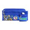 Steve's World Pencil Case for Elementary Students with Coin Purse & Cute Amulet Pendant