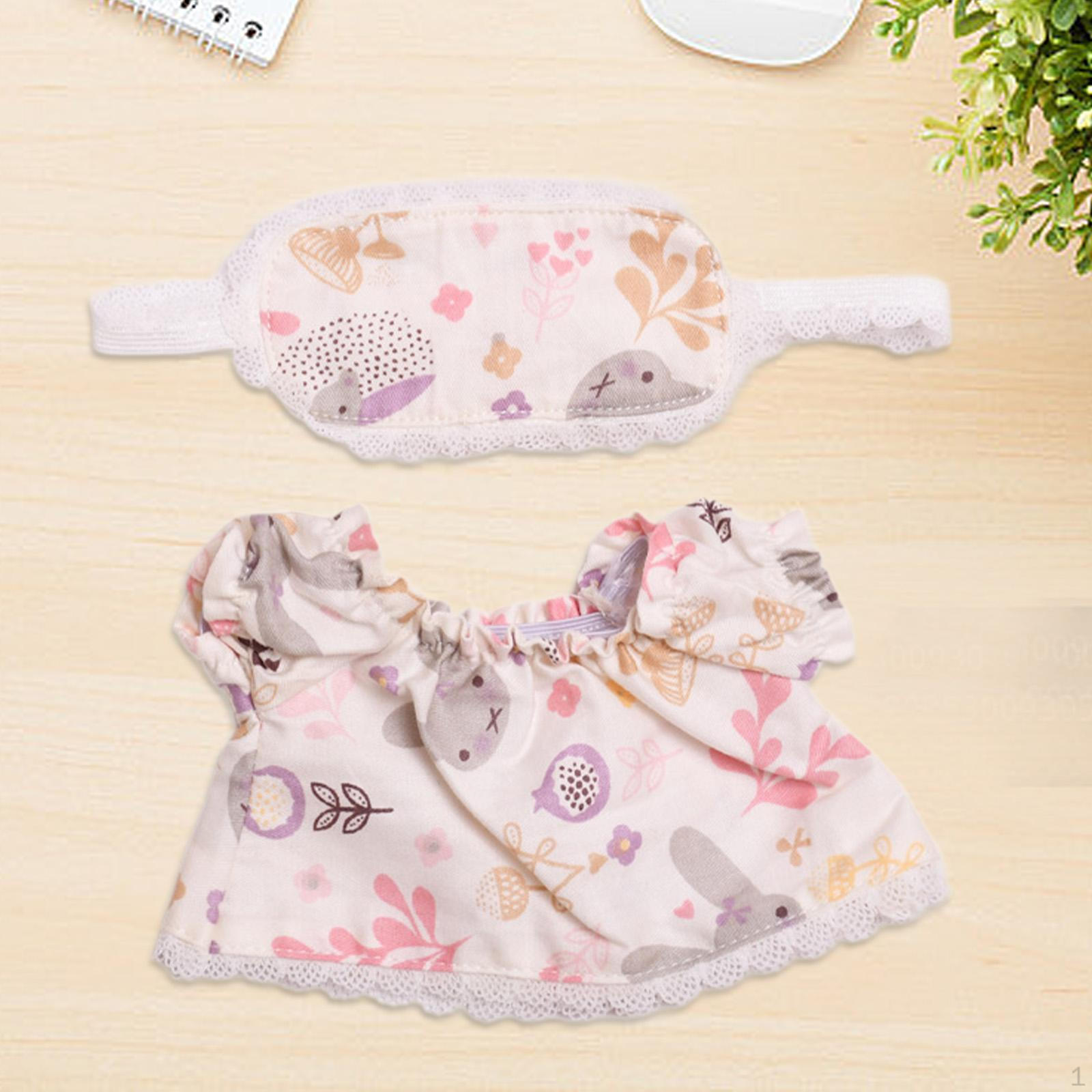 

20 см Милые кукольные платья, костюмы, удобные подвески, плюшевые аксессуары, реквизит для фотосъемки своими руками