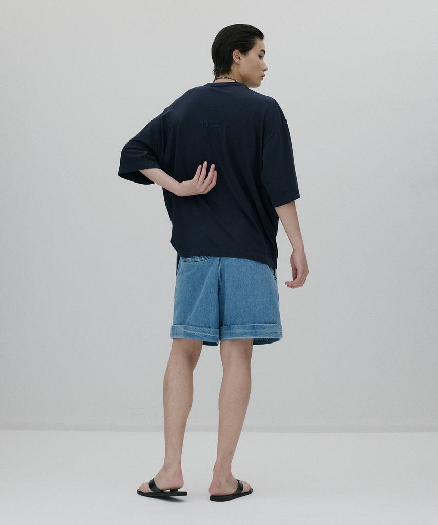 Sunjin Sarang Yurang Oversized T-Shirt [Navy]