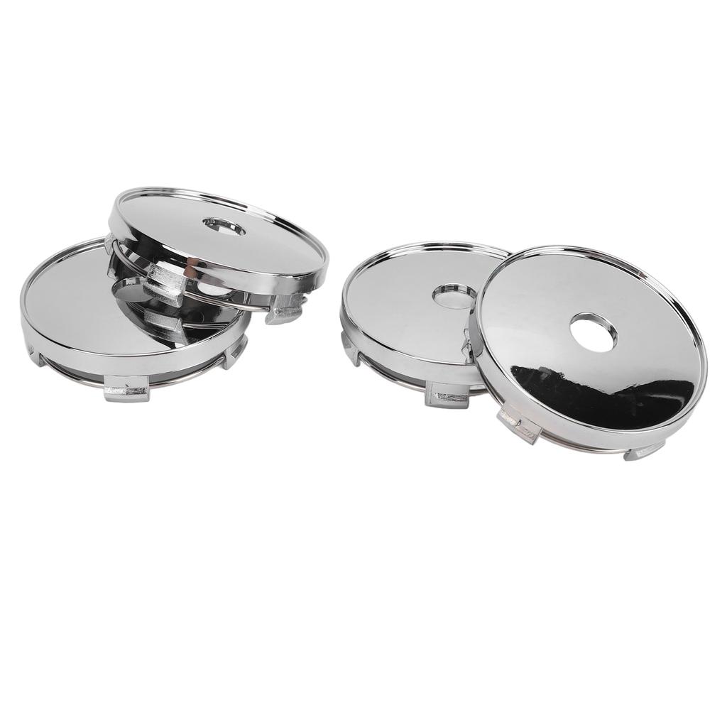 4PCS 60mm středová krytka kola s otvorem odolná proti nárazu Stylový vzhled Univerzální středová krytka náboje ráfku