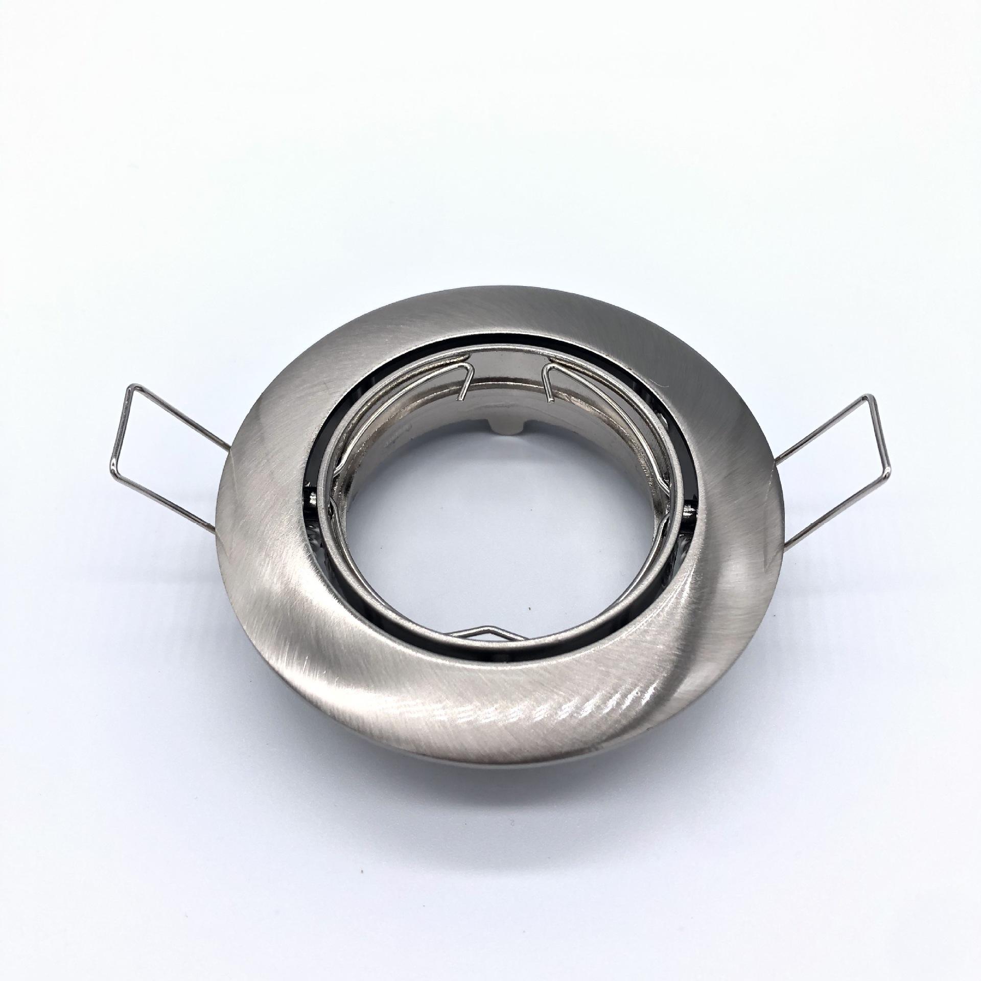 

Фабрика Горячие продажи WH CH SN стальной круглый квадратный GU10 корпус прожектора железный MR16 рамка для светильника 1PCS