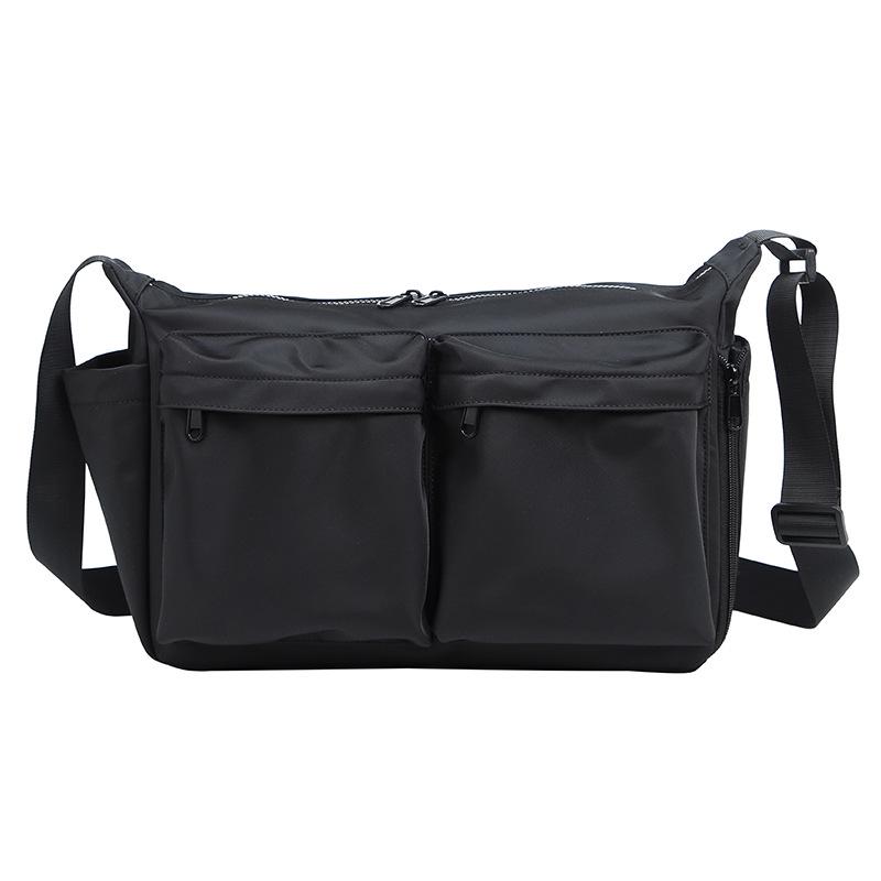 

Japanese Style Lightweight Men s Crossbody Bag - Multi-Pocket, Versatile Shoulder Bag for Fashion, Work, and Sports чорний